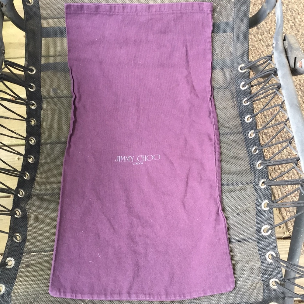 Jimmy Choo Cloth Boot Dust Bag